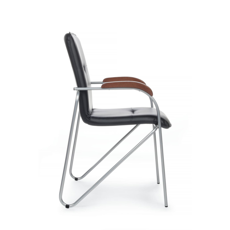 Стул Самба с деревянными подлокотниками SMB-02 Черный