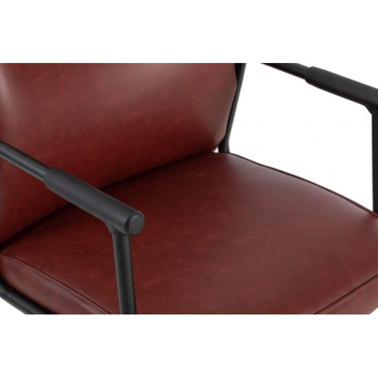 Кресло Sten W-263H Бургунди