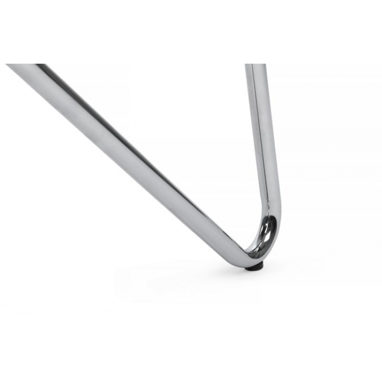 Стул Самба с деревянными подлокотниками SMB-02H Хром гальв. Черный