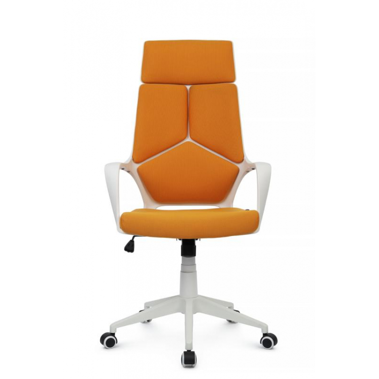 Кресло Iq Rv RCH 8989 Белый пластик/Оранжевый