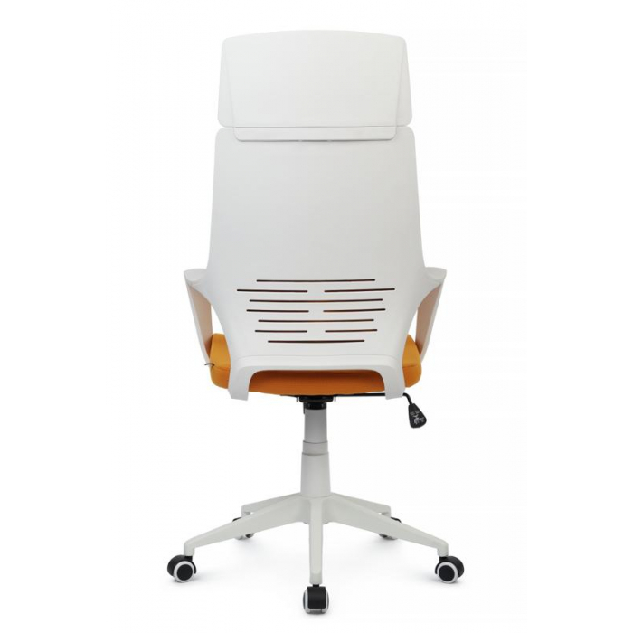 Кресло Iq Rv RCH 8989 Белый пластик/Оранжевый