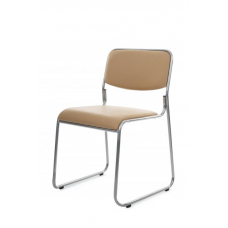 Кресло Nix RCH OMKL-02 Бежевый/Металл окрашенный Хром