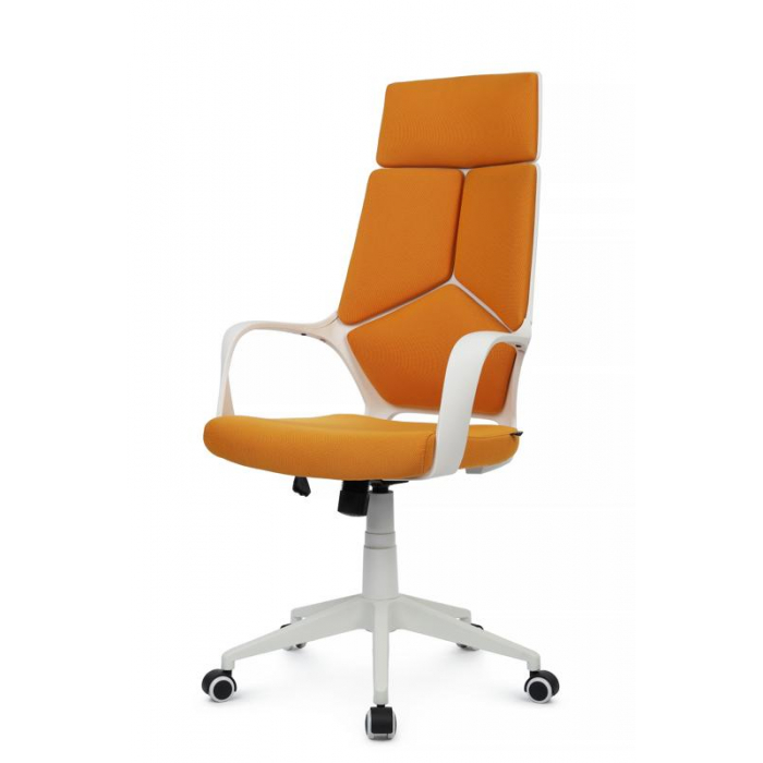 Кресло Iq Rv RCH 8989 Белый пластик/Оранжевый