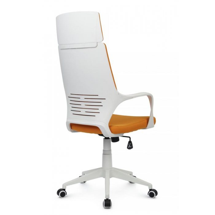 Кресло Iq Rv RCH 8989 Белый пластик/Оранжевый
