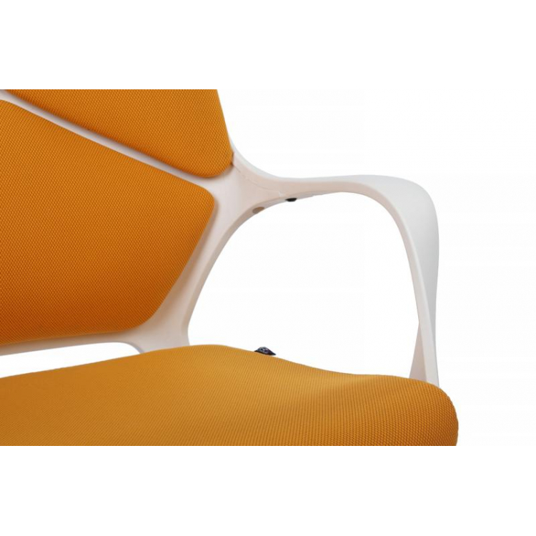 Кресло Iq Rv RCH 8989 Белый пластик/Оранжевый