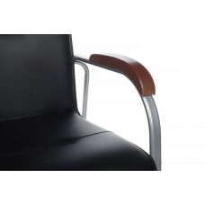 Стул Самба с деревянными подлокотниками SMB-02 Черный