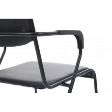 Кресло Nix Plus RCH OMKL-03B Черный/Металл Черный