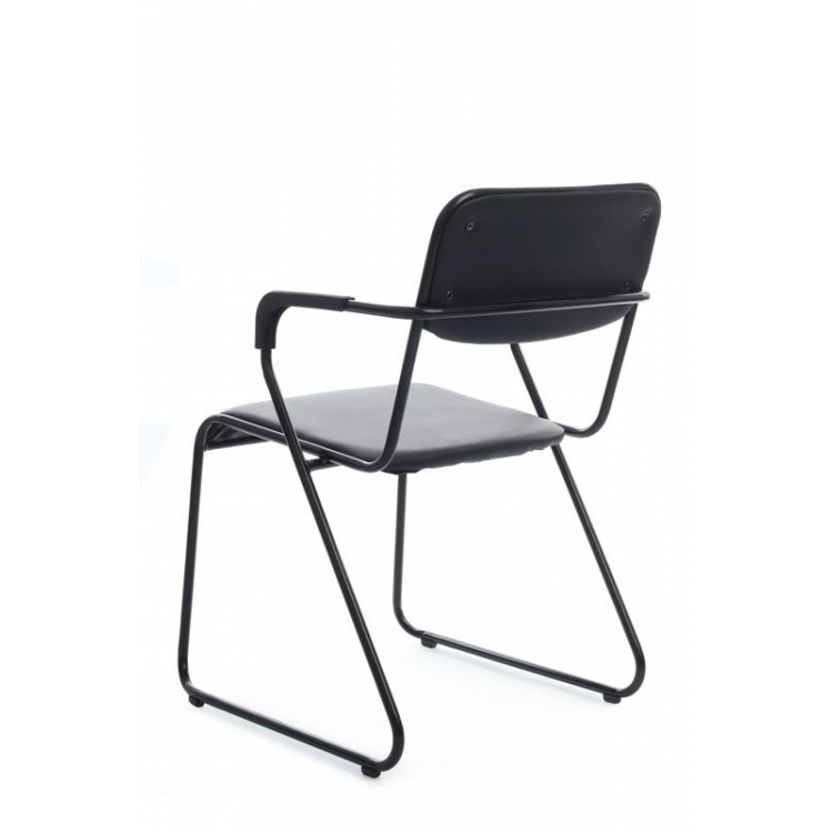 Кресло Nix Plus RCH OMKL-03B Черный/Металл Черный