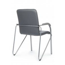 Стул Самба с пластиковыми подлокотниками SMB-03 Серый