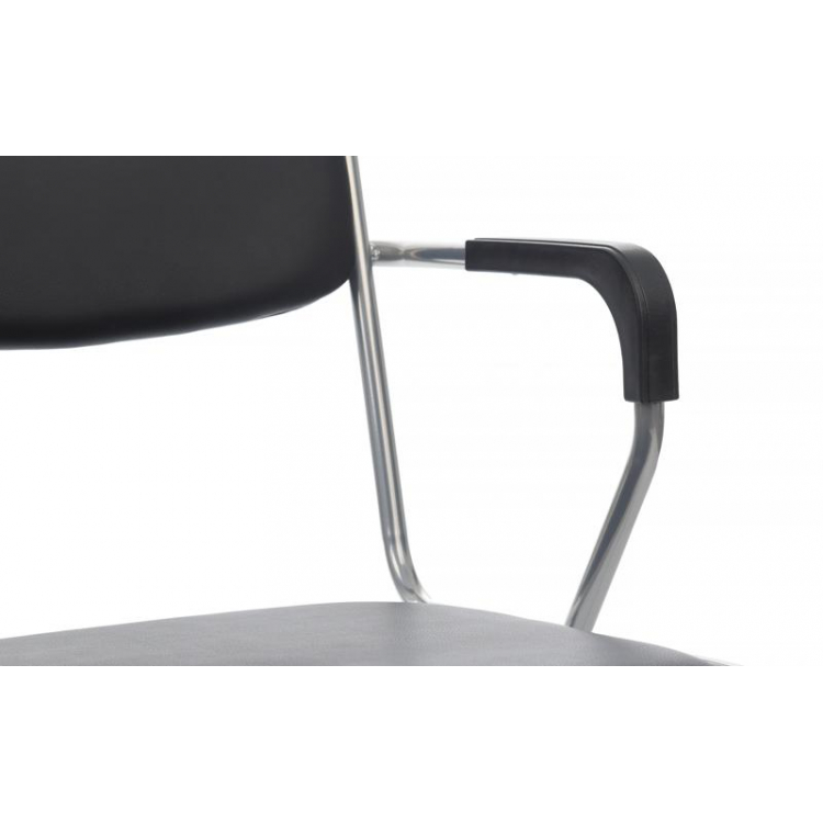 Кресло Nix Plus RCH OMKL-03 Черный/Металл окрашенный Хром