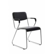 Кресло Nix Plus RCH OMKL-03 Черный/Металл окрашенный Хром