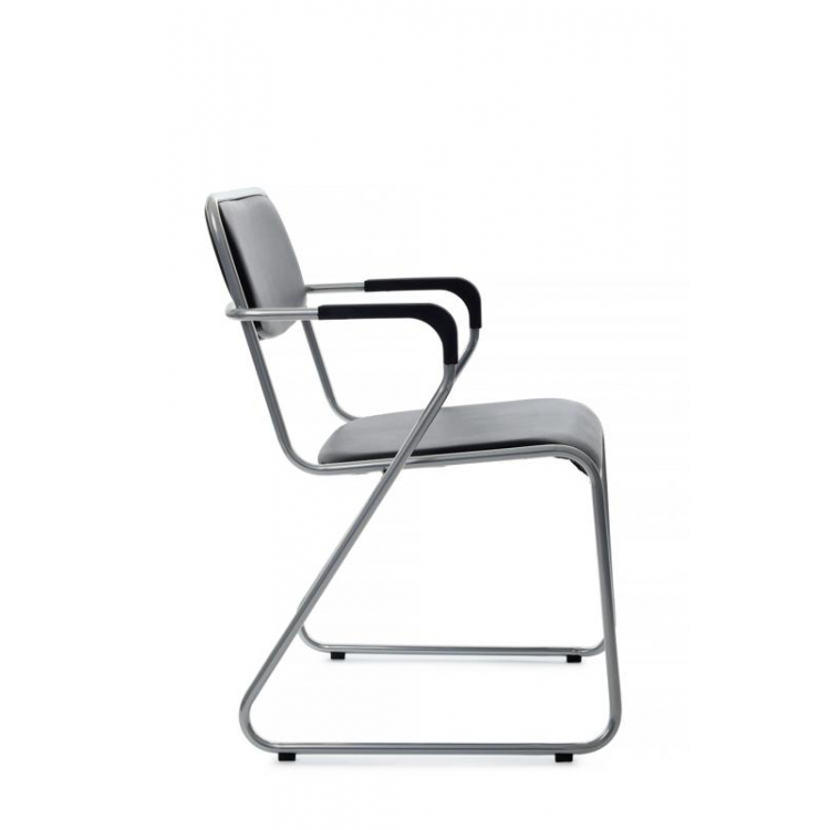 Кресло Nix Plus RCH OMKL-03 Черный/Металл окрашенный Хром