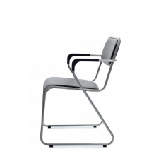 Кресло Nix Plus RCH OMKL-03 Черный/Металл окрашенный Хром