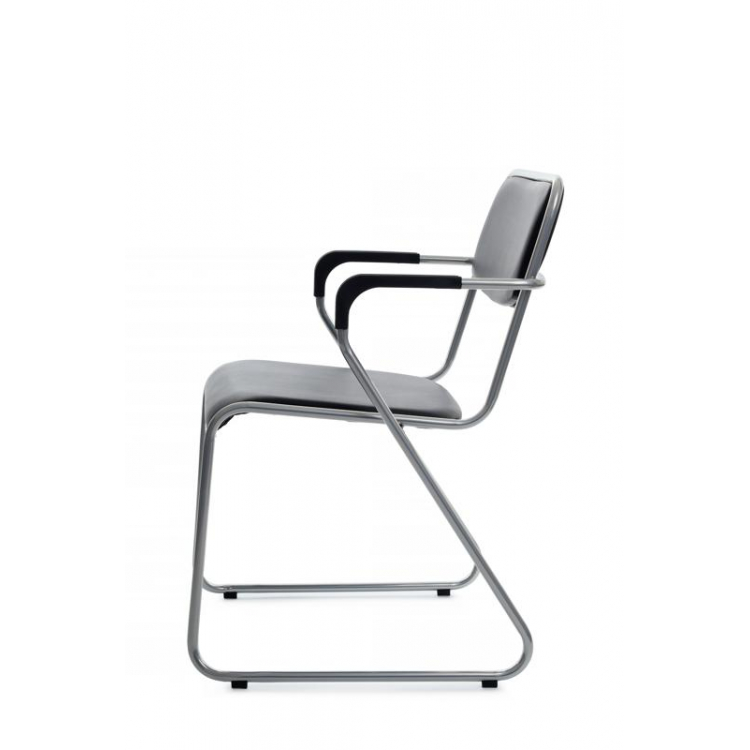 Кресло Nix Plus RCH OMKL-03 Черный/Металл окрашенный Хром