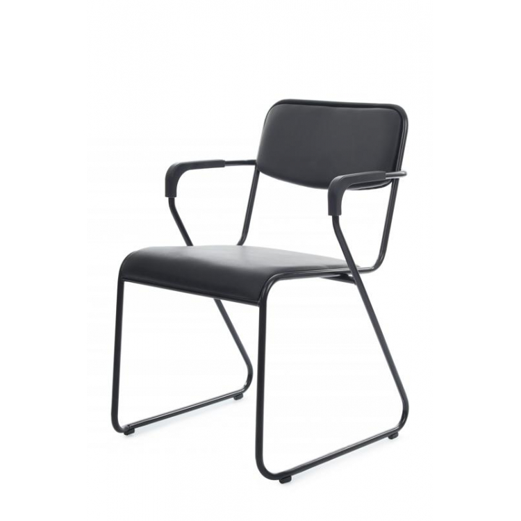 Кресло Nix Plus RCH OMKL-03B Черный/Металл Черный