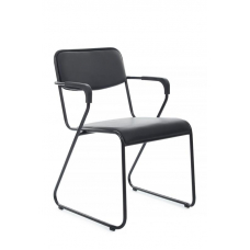 Кресло Nix Plus RCH OMKL-03B Черный/Металл Черный