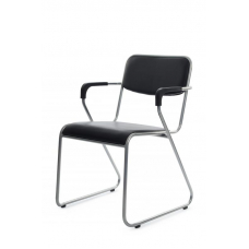 Кресло Nix Plus RCH OMKL-03 Черный/Металл окрашенный Хром