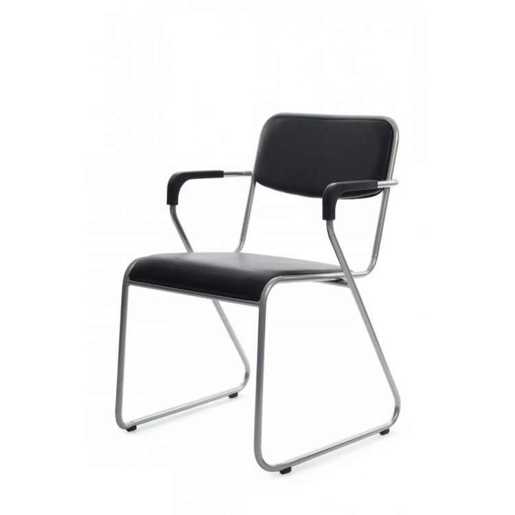 Кресло Nix Plus RCH OMKL-03 Черный/Металл окрашенный Хром