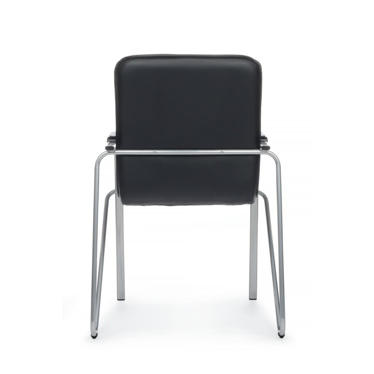 Стул Самба с пластиковыми подлокотниками SMB-03 Черный