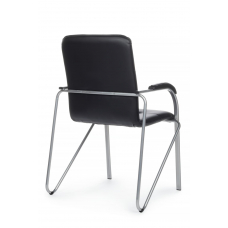 Стул Самба с пластиковыми подлокотниками SMB-03 Черный