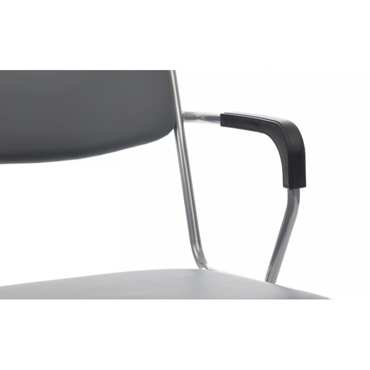 Кресло Nix Plus RCH OMKL-03 Серый/Металл окрашенный Хром