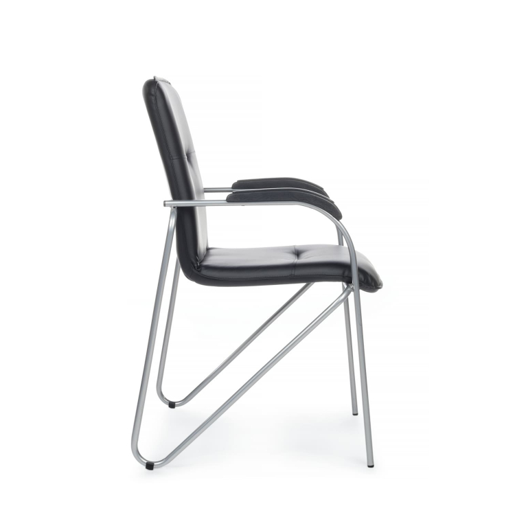 Стул Самба с пластиковыми подлокотниками SMB-03 Черный