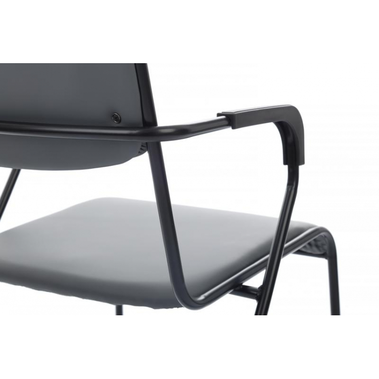 Кресло Nix Plus RCH OMKL-03B Серый/Металл Черный