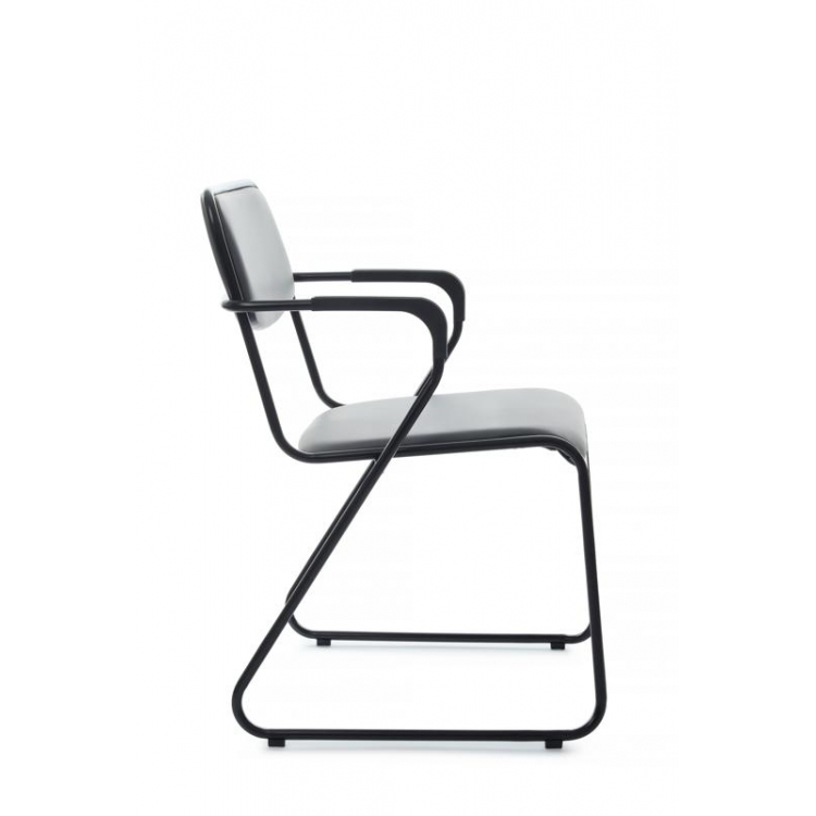 Кресло Nix Plus RCH OMKL-03B Серый/Металл Черный