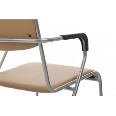Кресло Nix Plus RCH OMKL-04 Бежевый/Металл окрашенный Хром