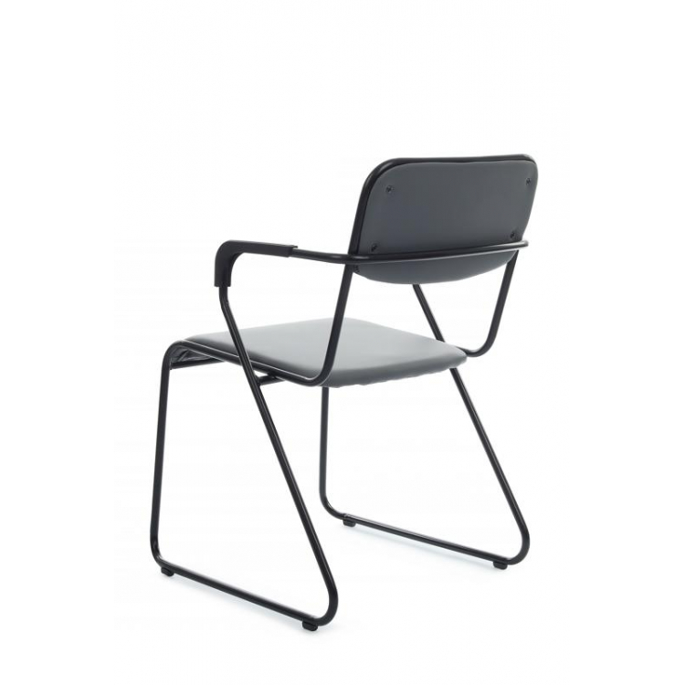 Кресло Nix Plus RCH OMKL-03B Серый/Металл Черный