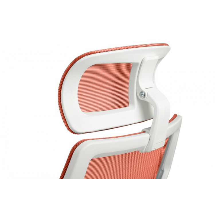 Кресло Oliver RCH W-203AC Белый пластик/Оранжевый