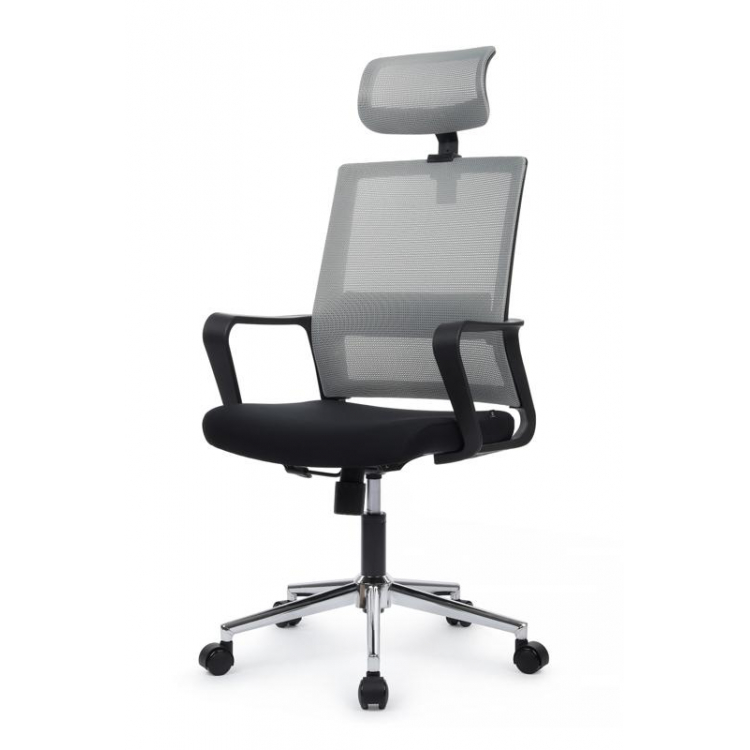 Кресло Mint RCH M1029HBE Серый/Черный