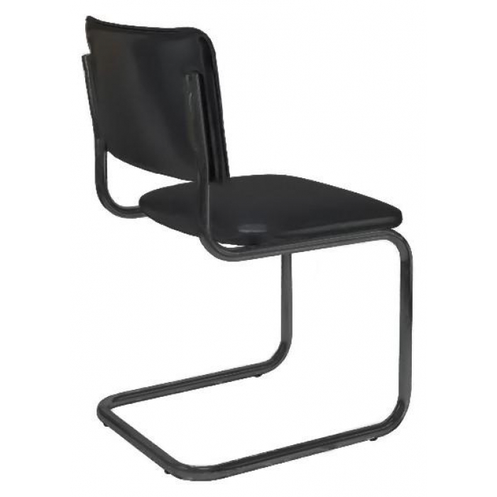 Стул Сильвия 01S Черный/Металл Черный