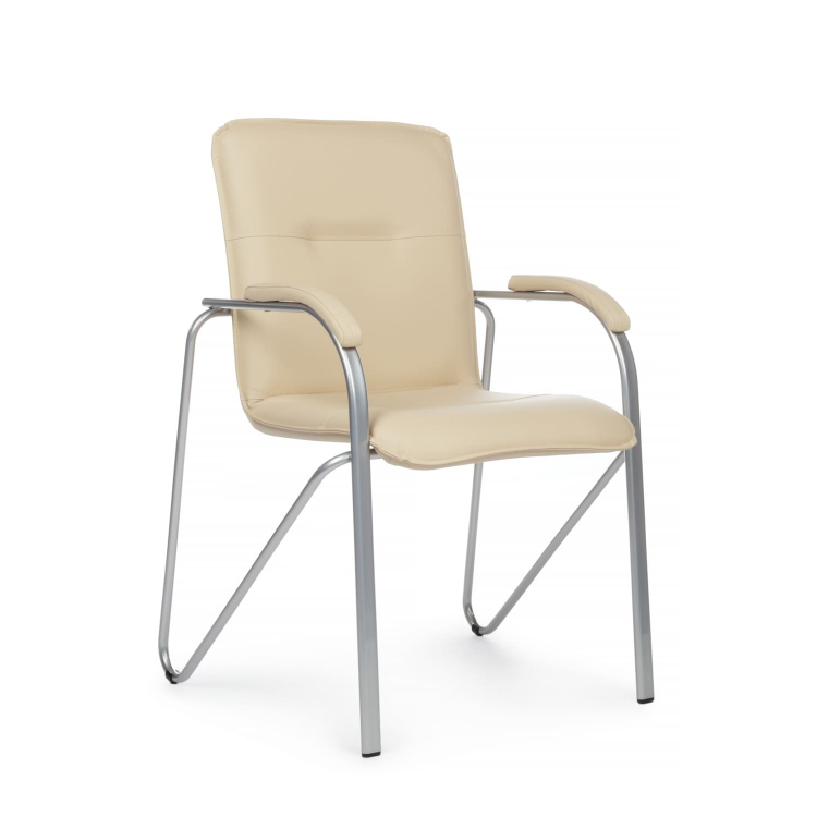 Стул Самба с мягкими подлокотниками SMB-01 Бежевый