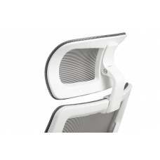 Кресло Oliver RCH W-203AC Белый пластик/Серый