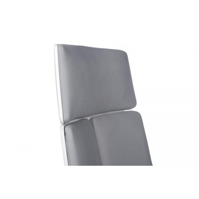 Кресло Iq Rv RCH 8989 Белый пластик/Светло-серый