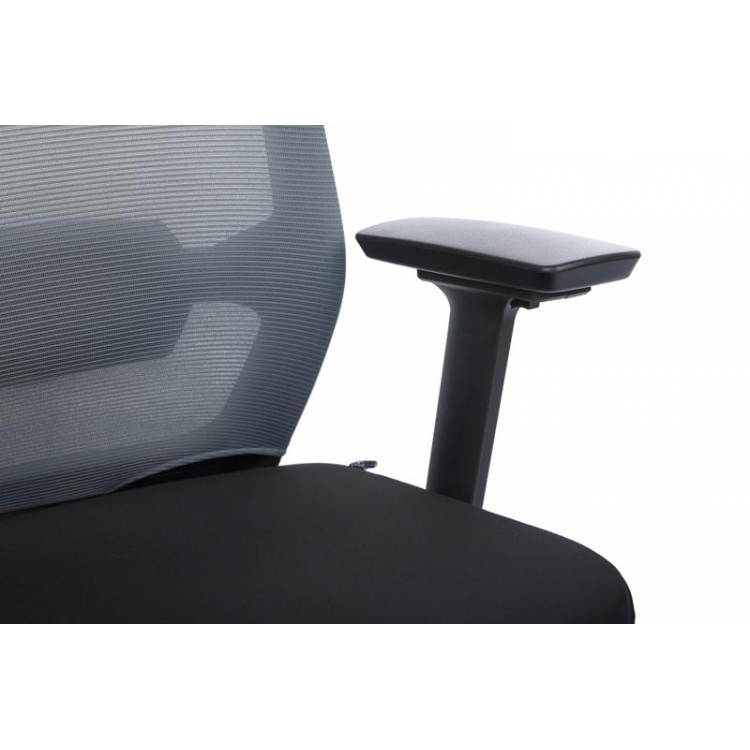 Кресло Fix RCH 851E-3D-M3 Серый/Черный