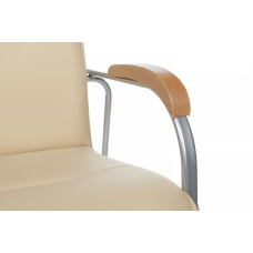 Стул Самба с деревянными подлокотниками SMB-02 Бежевый