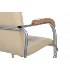 Стул Самба с деревянными подлокотниками SMB-02 Бежевый