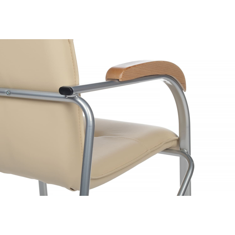 Стул Самба с деревянными подлокотниками SMB-02 Бежевый