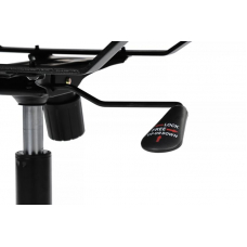 Кресло Hugo RCH 6002-1SEB Черный/Металл Черный