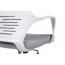 Кресло Iq Rv RCH 8989 Белый пластик/Светло-серый