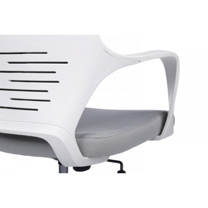 Кресло Iq Rv RCH 8989 Белый пластик/Светло-серый