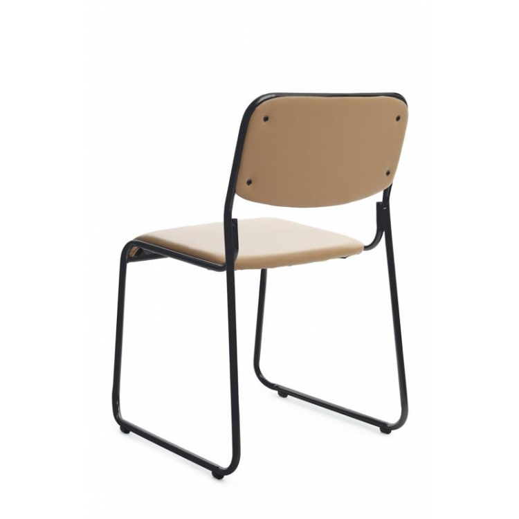 Кресло Nix RCH OMKL-02B Бежевый/Металл Черный