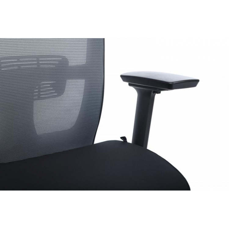 Кресло Fix RCH 831E-3D-M3 Серый/Черный