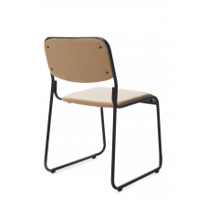 Кресло Nix RCH OMKL-02B Бежевый/Металл Черный