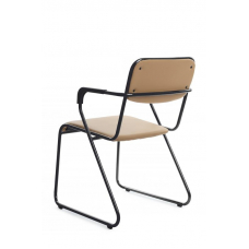 Кресло Nix Plus RCH OMKL-04B Бежевый/Металл Черный