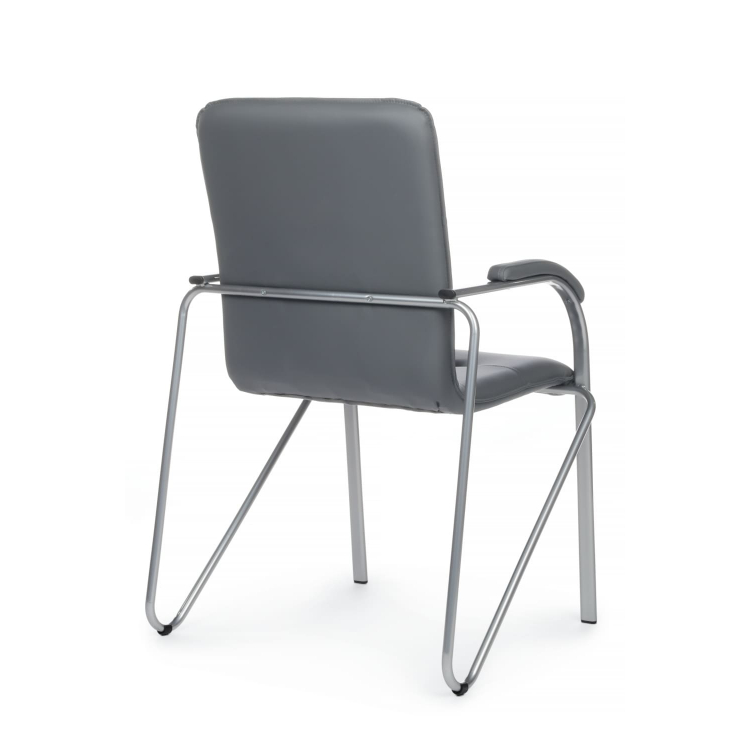 Стул Самба с мягкими подлокотниками SMB-01 Серый