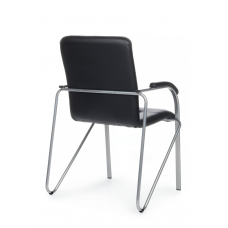 Стул Самба с мягкими подлокотниками SMB-01 Черный