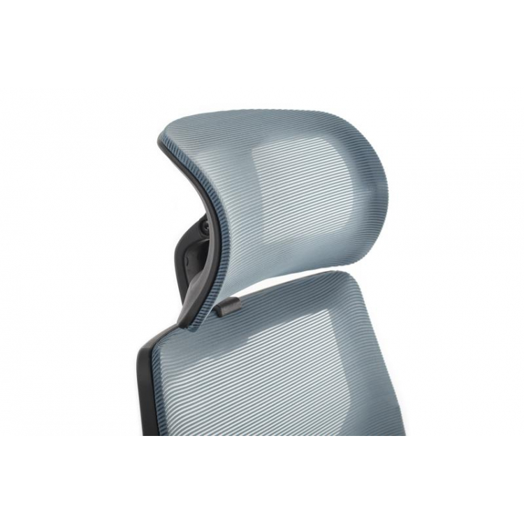 Кресло Oliver RCH W-203AC Черный пластик/Синий